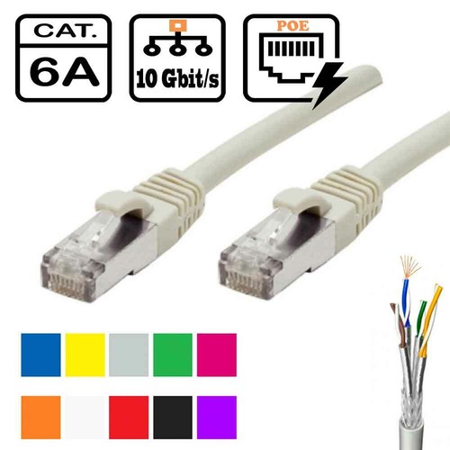 Cat6a patchkabel rj45 lan - patchkabel,