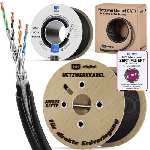 Cat7 erdkabel outdoor - cat7,