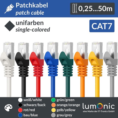 50m cat7 patchkabel - 0,25-50m,