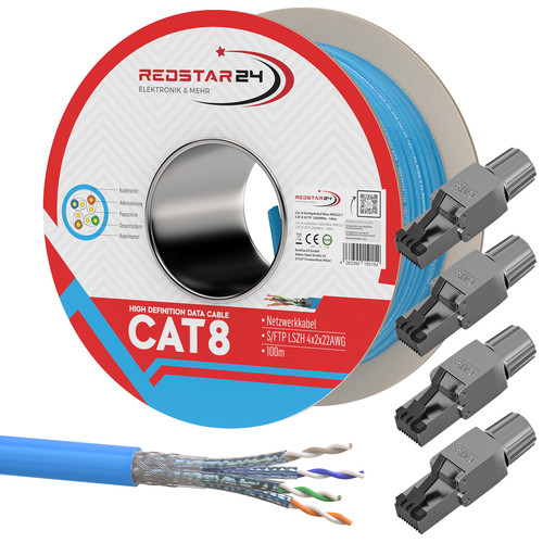 Cat verlegekabel - cat, 8