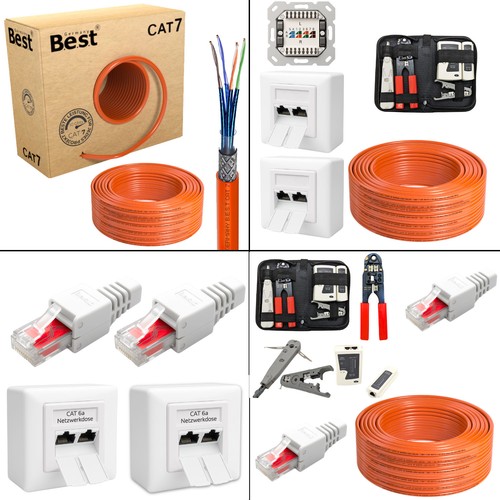 Cat verlegekabel lan - 7, s/ftp