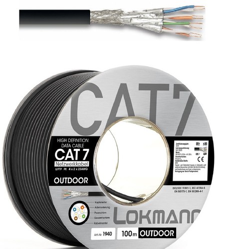 100m schwarz outdoor cat - 100m,