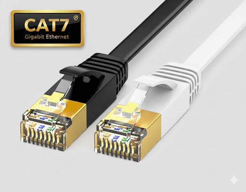 Ethernet kabel cat - kabel, 7