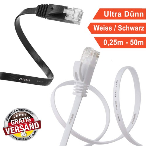Lan kabel dünn flachkabel - lan,